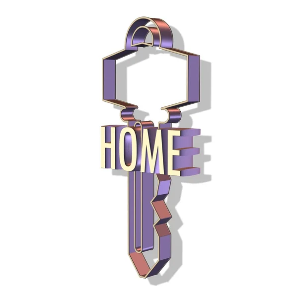 Home Key — Stock Photo, Image