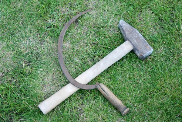 Hammer and sickle — Stock Photo, Image