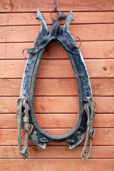 Old collar for a horse Royalty Free Stock Photos