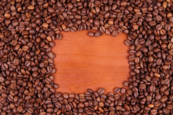 Kávová zrna pozadí — Stock fotografie