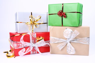 Stack of gifts clipart