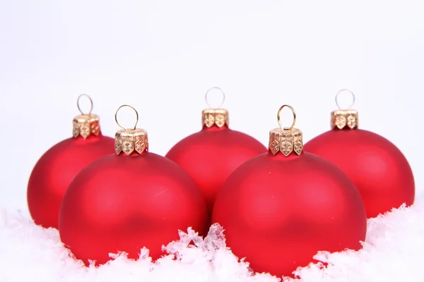 Christmas balls background Stock Image