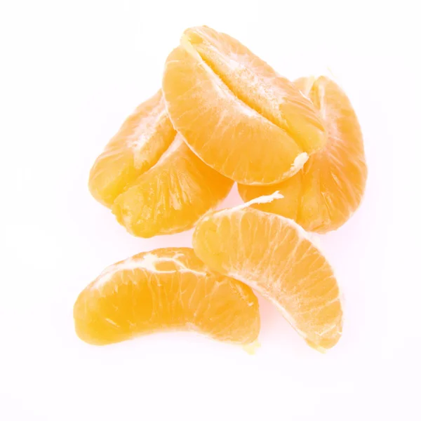 Mandarin kesimleri — Stok fotoğraf