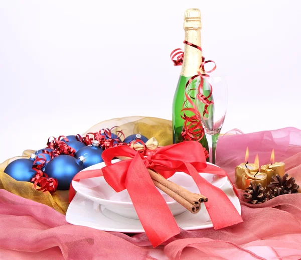 Christmas or New Year's setting — Stock Photo, Image