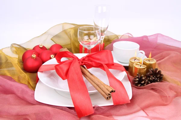 Christmas or New Year's setting — Stock Photo, Image
