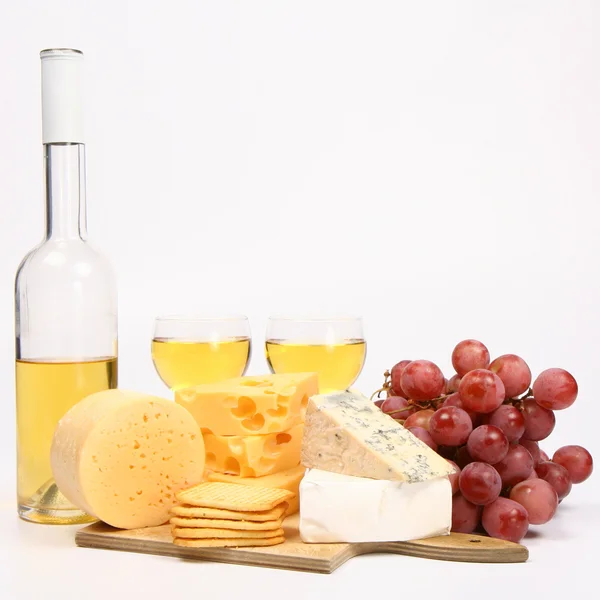 Fromage et vin — Photo