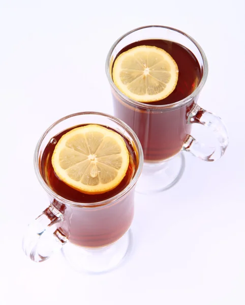 Té con limón — Foto de Stock