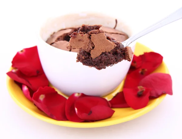 Chocolate souffle — Stock Photo, Image