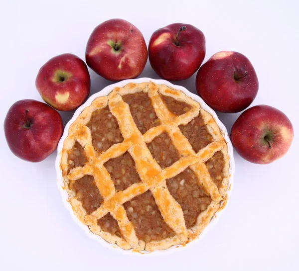 Apfelkuchen — Stockfoto