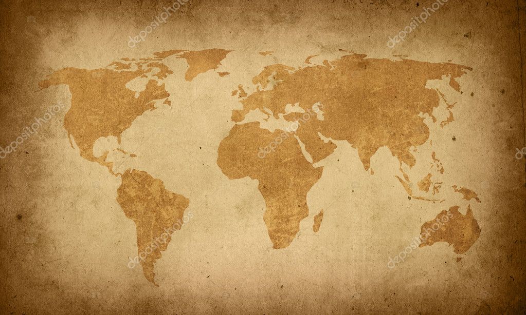 World map vintage artwork Stock Photo by ©ilolab 4160157