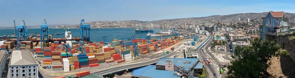 Vista panorámica de Valparaíso — Foto de Stock