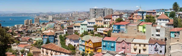 Vista panorâmica sobre Valparaíso — Fotografia de Stock