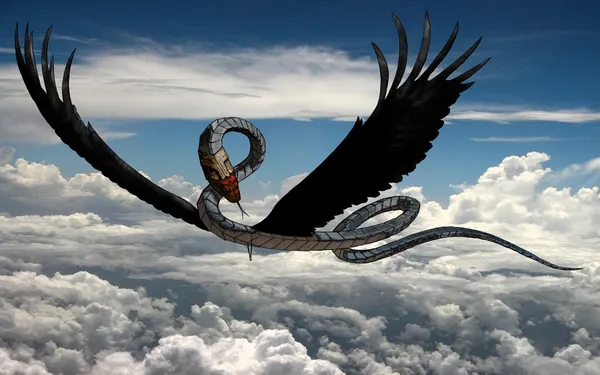 Alcorn - the Flying Serpent V5 — Stock Photo, Image