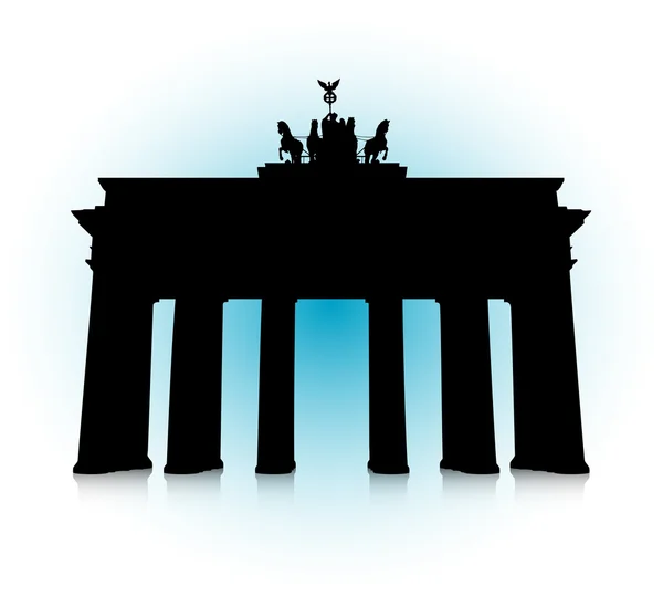 Бранденбургские ворота — стоковый вектор