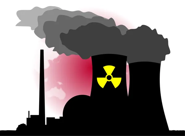 Energia nucleare — Vettoriale Stock