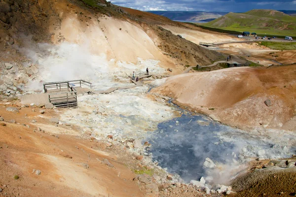 Hot springs - Islandia — Zdjęcie stockowe