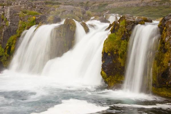 Parte de la cascada de Dynjandi - Islandia —  Fotos de Stock