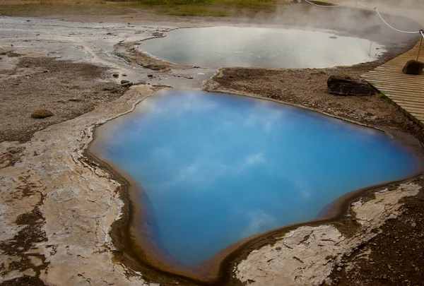 Islande - zone géothermique — Photo