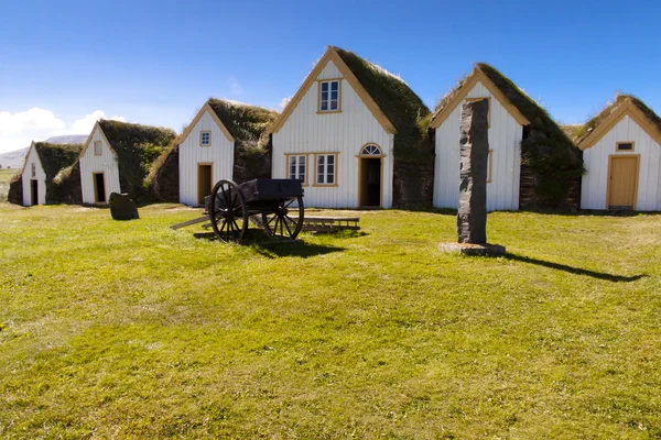 Stará Islandština farma - glaumber — Stock fotografie