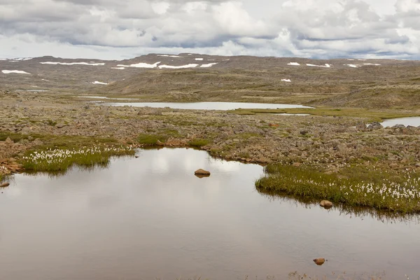 Górskich jezior - Islandia — Zdjęcie stockowe