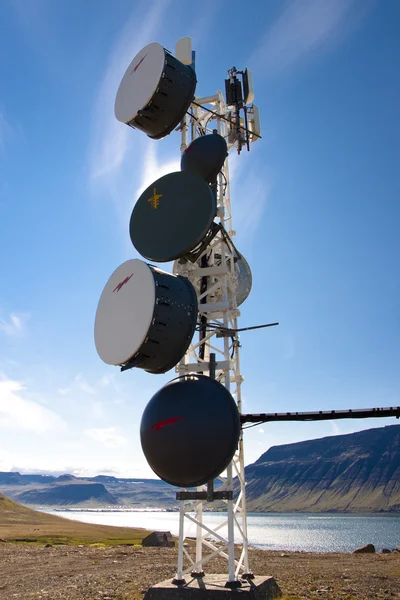 Antenne cellulari - Islanda — Foto Stock