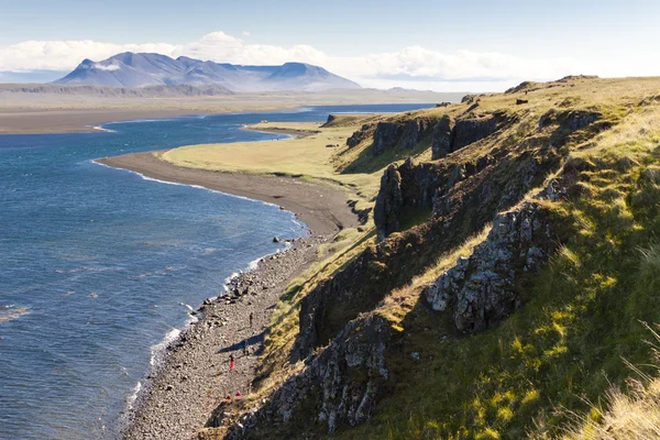 Kijk op hunafjordur - IJsland — Stockfoto