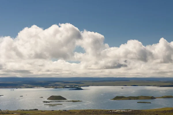 Myvatn landscape - Island. — Stockfoto