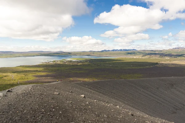 Islândia - Lago Myvatn — Fotografia de Stock