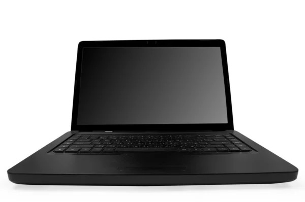 Caneta no laptop — Fotografia de Stock