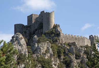 Chateau Puilaurens clipart