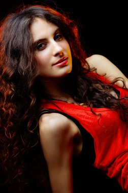 güzel Bayan portresi