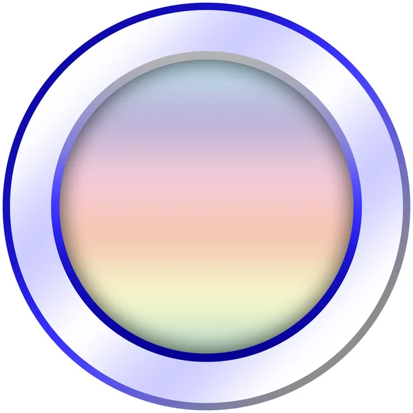Шаблон кнопки круглой кнопки — стоковое фото