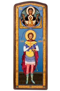 Saint Eugene Militinsky orthodox icon clipart