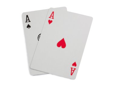 Two aces clipart