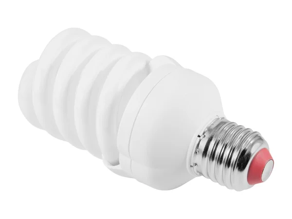 Lâmpada fluorescente de poupança de energia (CFL ) — Fotografia de Stock