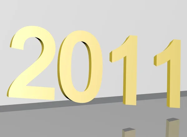 2011 új év — Stock Fotó