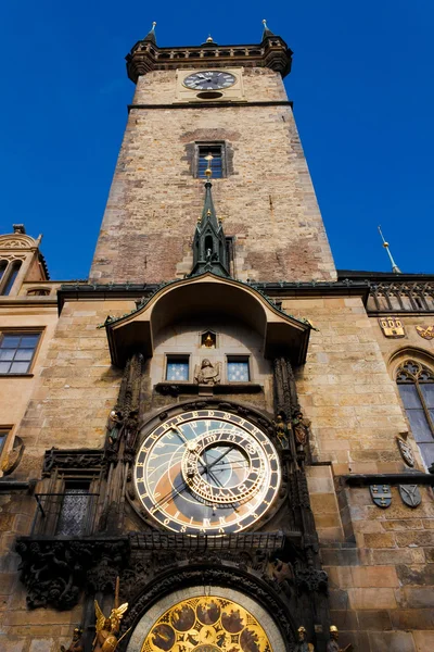 Praga Relógio Astronómico - Praga Orloj — Fotografia de Stock