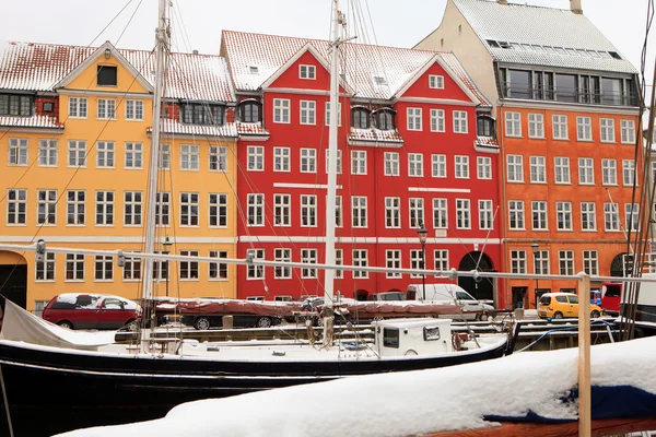 Farbenfrohe Nyhavn — Stockfoto