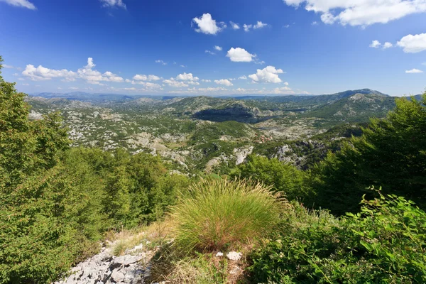 Boş Tepeler Dağlar Karadağ — Stok fotoğraf