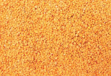 Toor dal, famous Indian legume also called yellow Pigeon peas clipart