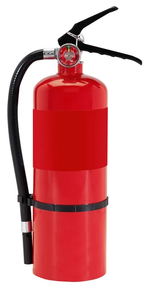 Fire extinguisher isolated on white background — Stock Photo, Image