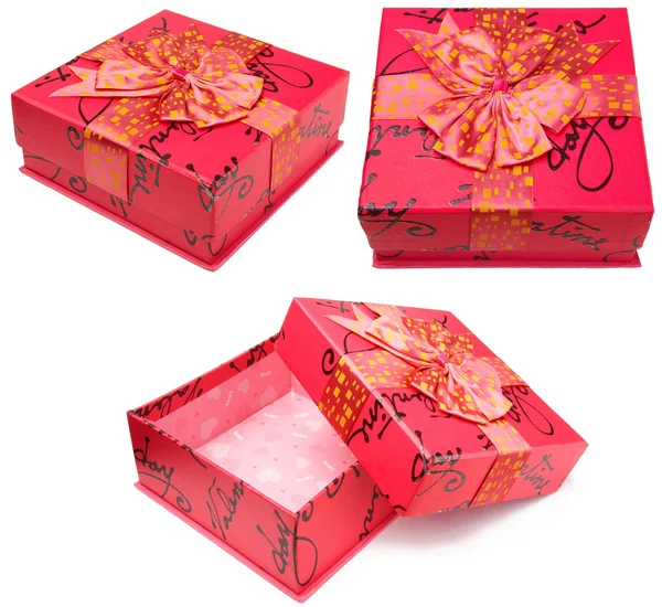 Ornamento caja de regalo de celebración . —  Fotos de Stock