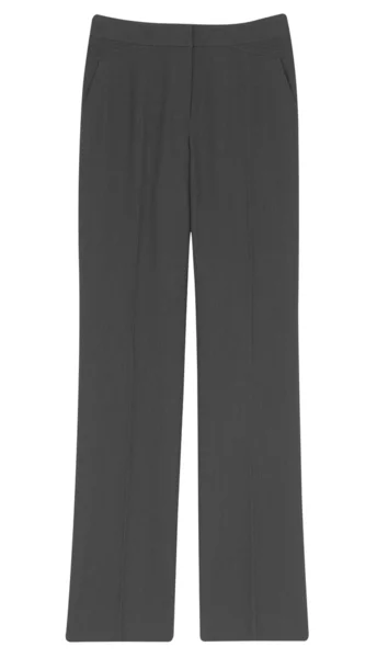 Vrouwelijke grijze broek broek — Stockfoto