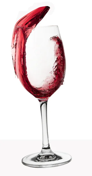 Το κόκκινο κρασί αφηρημένο πιτσίλισμα — Φωτογραφία Αρχείου