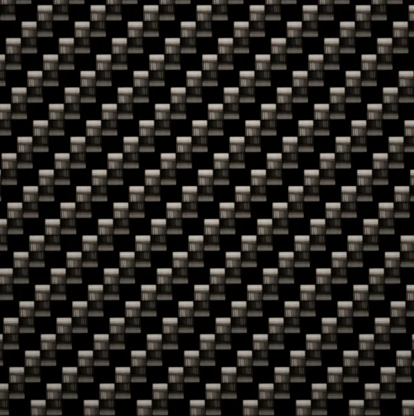 炭素繊維の背景、黒のテクスチャ — ストック写真