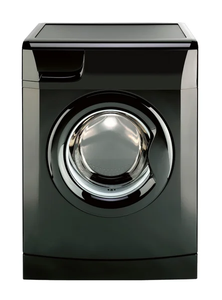 Abstract Máquina de lavar isolado no fundo branco com clipp — Fotografia de Stock