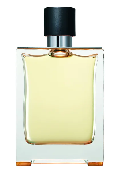 Butelka perfum izolowana na białym tle — Zdjęcie stockowe