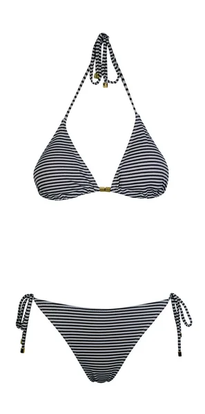 Striped Underwear Swim Suit White — Stock Photo, Image