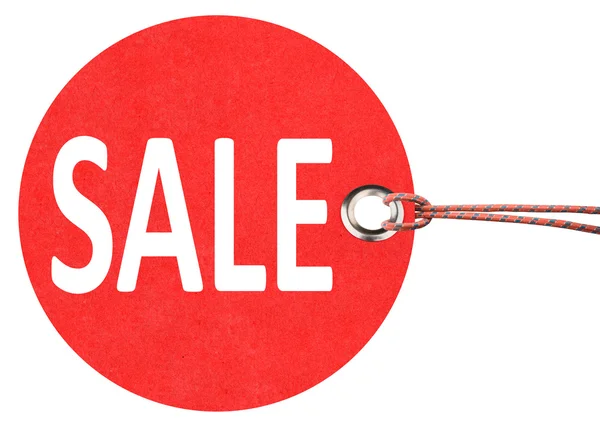 Red Sale Tag — Stock Photo, Image