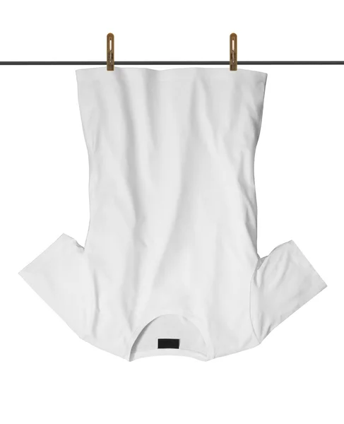Shirt Drying Clothesline — Stock Photo, Image